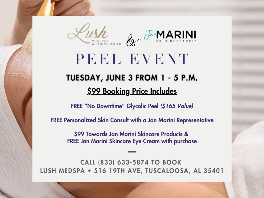 Peel Event at Lush MedSpa Tuscaloosa