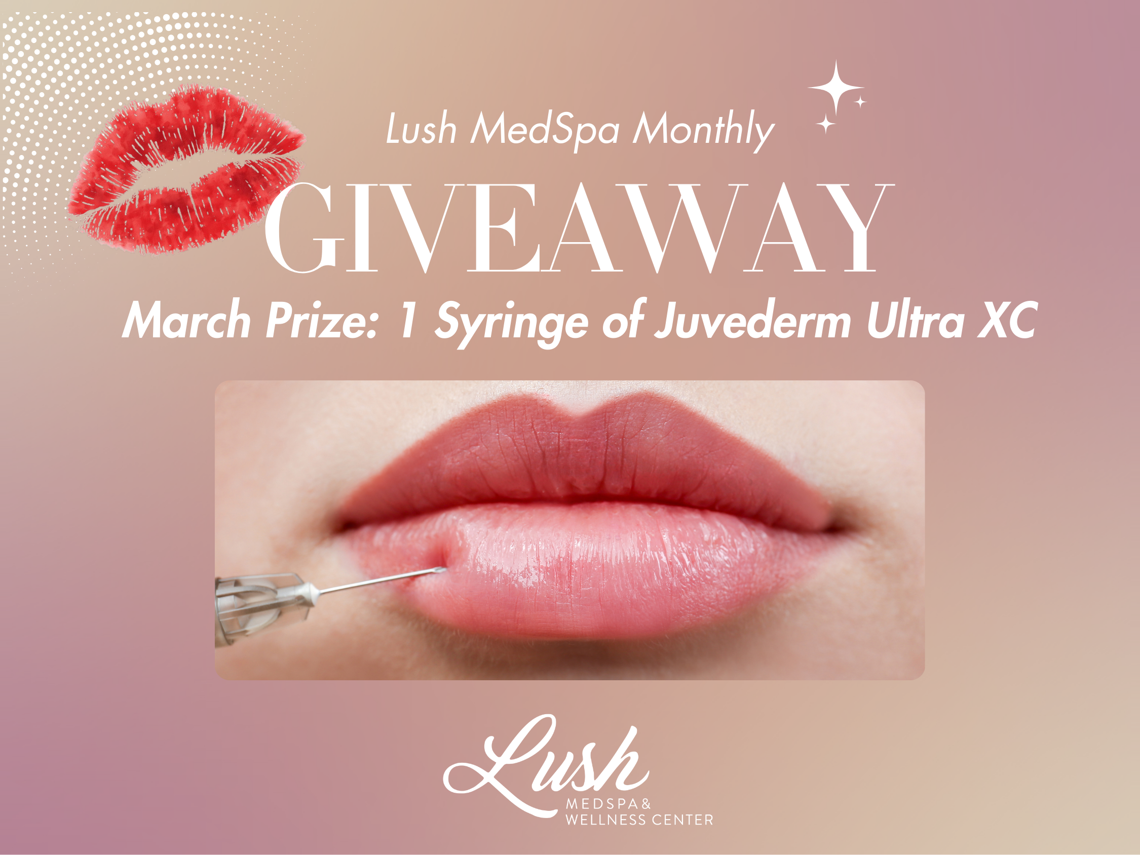 March Prize 1 Syringe of Juvederm Ultra XC