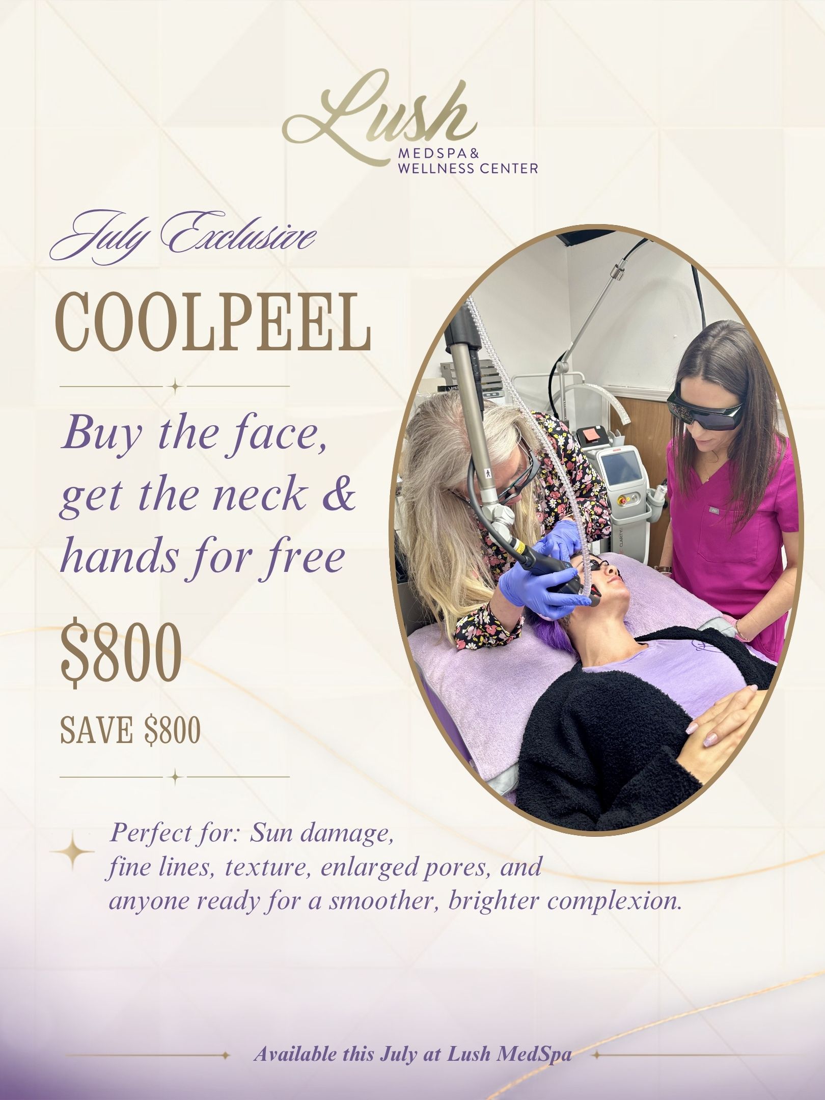 COOLPEEL - Buy the face get the neck & hands for free