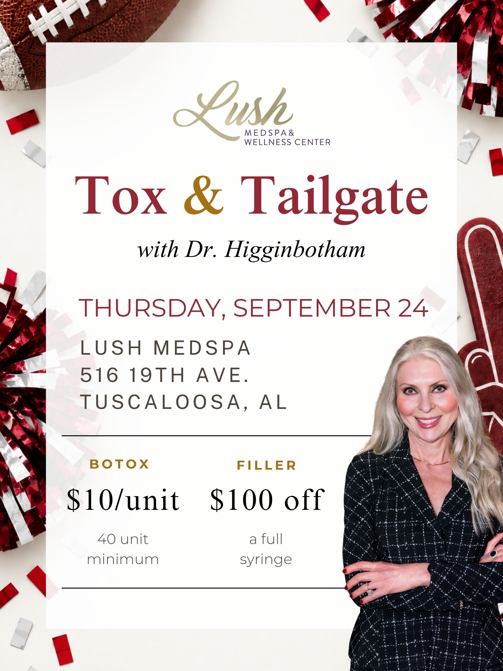 Lush Tox & Tailgate event